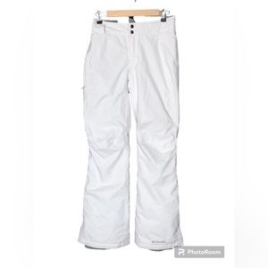 Columbia Omni Tech Waterproof Snow Pants White Size XS Cold Weather Pants